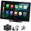 SucceBuy Autorádio s 22,86CM Dotykovou Obrazovkou a Prednou/Zadnou Kamerou