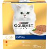 Gourmet Gold tuniak pečeň morka hovädzie 8 x 85 g