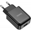 HOCO sieťový adaptér USB A 2.1A N2 čierny