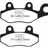 Brzdové doštičky EBC FA165HH