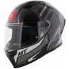 MT HELMETS STINGER 2 TRÓN B12 ČIERNA GREY INTEGRÁLNA MOTOCYKLOVÁ PRILBA ČIERNA