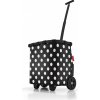 Nákupná taška na kolieskach Reisenthel Carrycruiser Frame Dots White