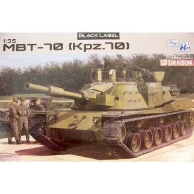 Dragon - tank MBT-70 / KPz 70, Model Kit 3550, 1/35