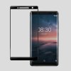 Nokia 8 Sirocco čierna 3D ochrana displeja odolná proti poškriabaniu a nárazom, tvrdené sklo 9H, s utierkou