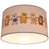 LAMPDAR Detské stropné svietidlo BEARS 2xE27/60W/230V biela SA0658 + záruka 3 roky zadarmo + záruka 3 roky zadarmo