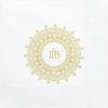 Servítky IHS zlaté