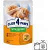 CLUB 4 PAWS Premium S kuracím mäsom v želé 85 g