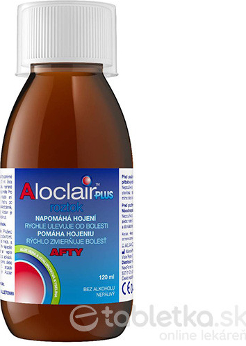 Aloclair PLUS roztok 120 ml