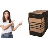 Donau archívny box prírodný A4 200 mm