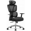 Ergonomické čierne kancelárske kreslo HELLS Chair HC-1043, HC__5905496912927