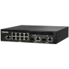 QNAP riadený switch QSW-M2108R-2C (8x 2,5GbE RJ45 a 2x kombo 10GbE SFP+/RJ-45, malá šírka) QSW-M2108R-2C