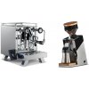 Rocket Espresso R 58 Cinquantotto + Eureka Mignon Single Dose PRO, Chrome & Oak