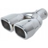 Automax Chrómovaná koncovka tlmiča 170Mm, montáž, 38-58Mm