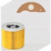 5x Syntetické vrecko + Filter do vysávača Karcher NT 22/1 Ap NT 22/1 Ap Te