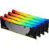Kingston FURY Renegade/ DDR4/ 32GB/ 3600MHz/ CL16/ 4x8GB/ RGB/ Black (KF436C16RB2AK4/32)