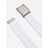 Under Armour Men's UA Webbing Belt White/Halo Gray/Silver