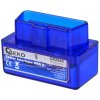 Autodiagnostika ELM 327 bluetooth modrá, Android (zadarmo SX OBD aplikácie), Geko G02940