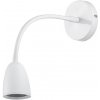 Solight LED nástenná lampička, stmievateľná, 4W, 280lm, 3000K, biela WO54-W