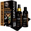 UNPASS sada na čistenie a starostlivosť o kožu LEATHER CARE kit