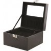 KOZMETICKÝ KUFRÍK NA BIŽUTÉRIU ČIERNY 1 KS