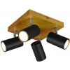 Trio 812400432 prisadené stropné svietidlo Marley 4x35W | GU10 - čierna