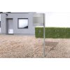 Radius design cologne Schránka na listy RADIUS DESIGN (LETTERMANN 5 STANDING silver 566C) strieborná