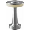 Stolní lampa Verk 12309 LED Stolní lampa dotyková, 3 W, 1500 mAh stříbrná (54532)