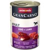 Animonda GRANCARNO Dog Hovädzie a jahňa - konzerva 400g