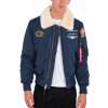 Alpha Industries INJECTOR III AIR FORCE zimná bunda new navy Farba: modrá, Veľkosť: XXL