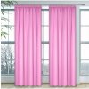 Mondo Italia Hotový záves na riasiacej páske Heaven svetloružový Ružová 140x250 cm