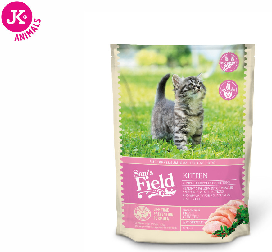 Sams Field Cat Kitten superprémiové granule 400 g