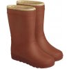 Zimné čižmy EN-FANT Termo s ovčím rúnom, METALIC LEATHER BROWN