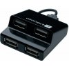 CONNECT IT CI-108 USB hub 4 porty STEP čierny CI-108