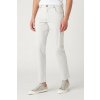 Wrangler Pánske nohavice Wrangler® TEXAS Slim W12SWAB26 Vapour grey Farba: smotanová, Veľkosť: 34/34