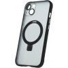 Plastové puzdro na Apple iPhone 14 Pro Max Mag Ring čierne