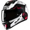 INTEGRÁLNA MOTOCYKLOVÁ PRILBA HJC C10 ASPA WHITE/BLACK XS