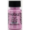 Metalická akrylová farba Cadence Dora Metalic - ružová / 50 ml