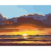 Zuty – Maľovanie podľa čísel – Zapadajúce slnko pri vode (D. Rusty Rust), 40 × 50 cm, plátno 8596530176046
