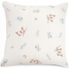 Mušelínová obliečka na vankúš 40x40 cm - Motýliky