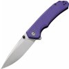 CIVIVI Brazen Purple G10 HandleBlack S/S LinerStonewashed 14C28N Blade,Drop Po