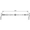 BOSCH Brzdova hadice 1 987 481 430