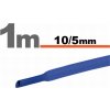 SOLEX Zmršťovacia trubička 10mm/5mm DRS10-5/BL modrá