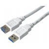 PremiumCord ku3paa1w Prodlužovací USB 3.0 Super-speed 5Gbps A-A, MF, 9pin, 1m bílý