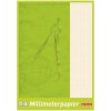Milimetrový papier Herlitz, A4, 80 g, 25 listov