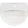 JIKA Euroline umývadlo 60x49 cm, otvor pre batériu, s prepadom, biela skladom, H8142720001045