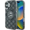 Karl Lagerfeld IML Monogram K&CH Heads MagSafe Zadní Kryt pro iPhone 16 Black KLHMP16SHMCKMHK