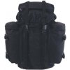 BW modulárny ruksak MOUNTAIN, 100 litrov - ČIERNY (Veľký 80-litrový batoh s dvomi odoberateľnými bočnými kapsami (daypack) po 10 litrov od MFH)