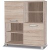 MARIDEX Komoda MAXIMUS M25 dub sonoma