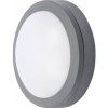Solight LED vonkajšie osvetlenie guľaté, sivé, 13W, 910lm, 4000K, IP54 [WO746]