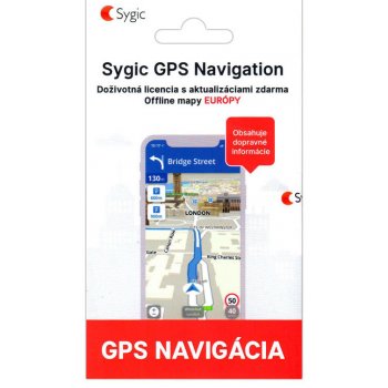 Sygic GPS Navigation Európa Traffic HUD Dashcam lifetime